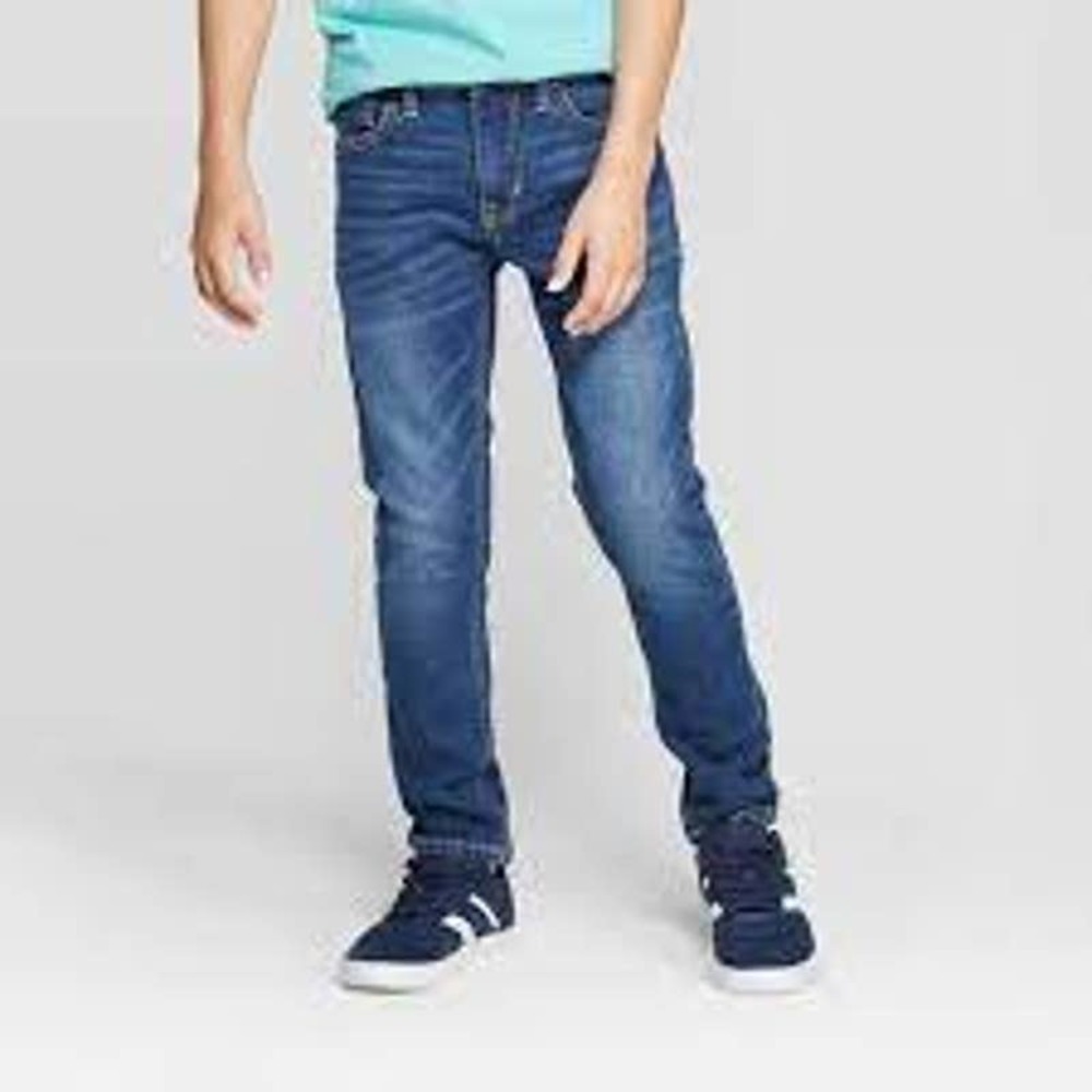 Levi Strauss & Co Men's Stretch Skinny Leg Denim Jeans Mid Rise Blue Size 30